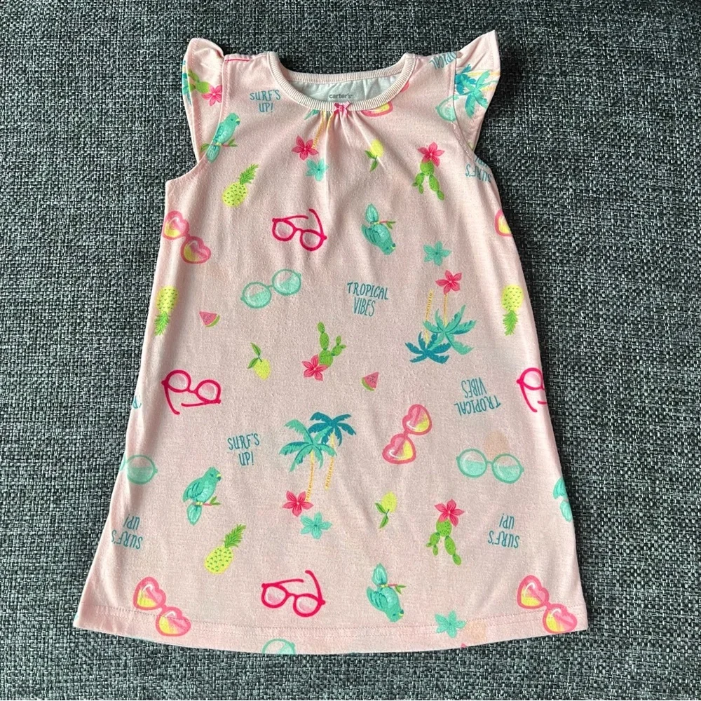 Carter’s Toddler Girl’s Nightgowns Size 2T - Picture 8 of 13